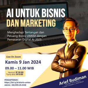 pelatihan ai untuk bisnis dan marketing umkm